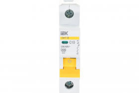 Автоматический выключатель IEK ВА 47-29 С10 400В